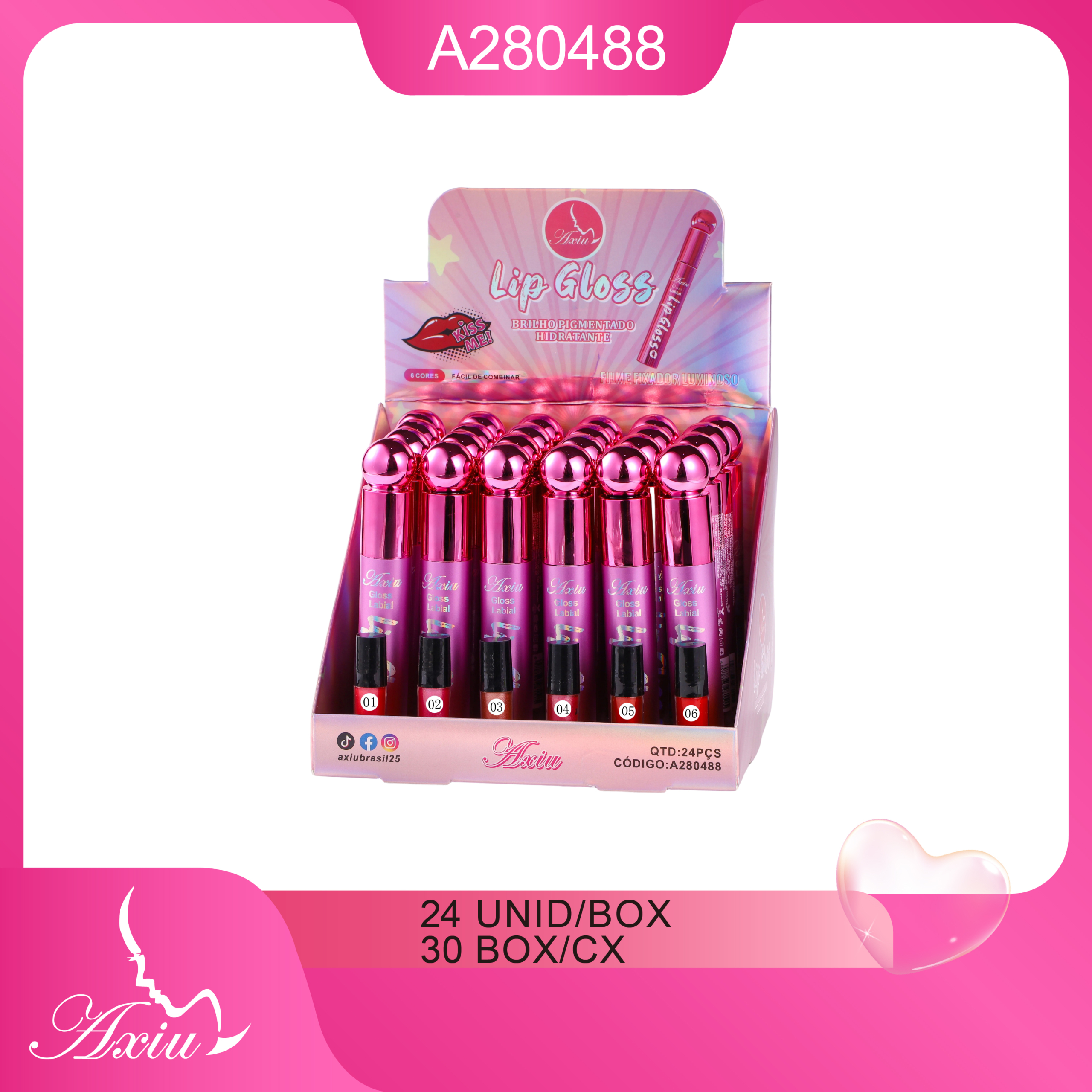 A280488-Brilho labial pigmentado e hidratante