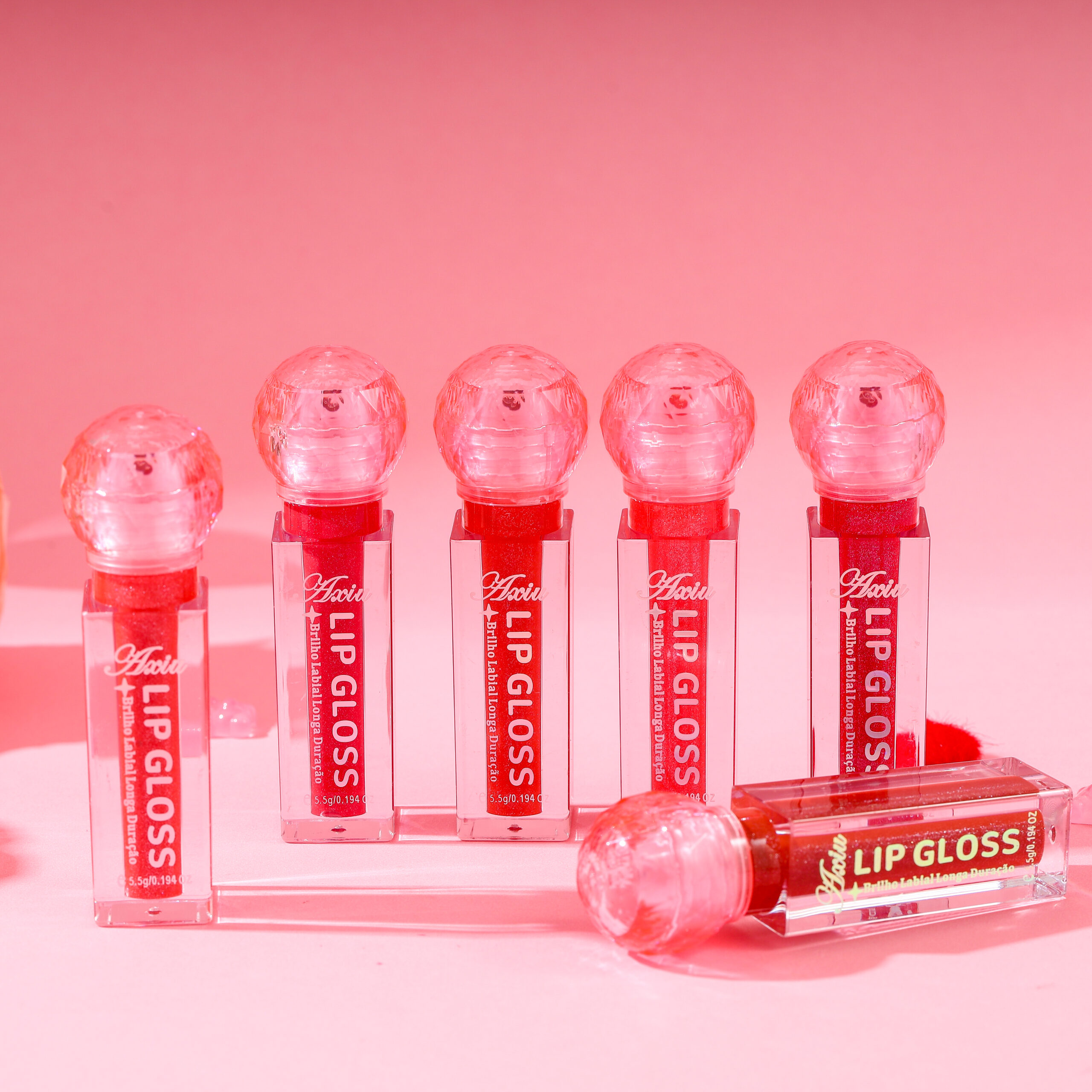 A280303-Gloss labial hidratante de longa duração com brilho intenso. - 图片 4