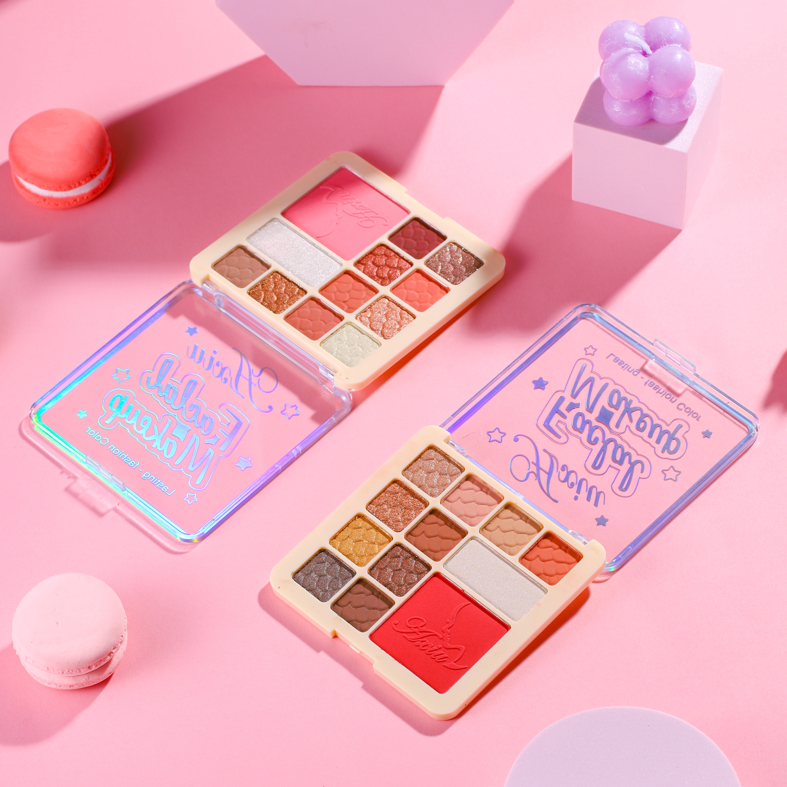 A280822-Paleta facial com 12 cores vibrantes - 图片 4