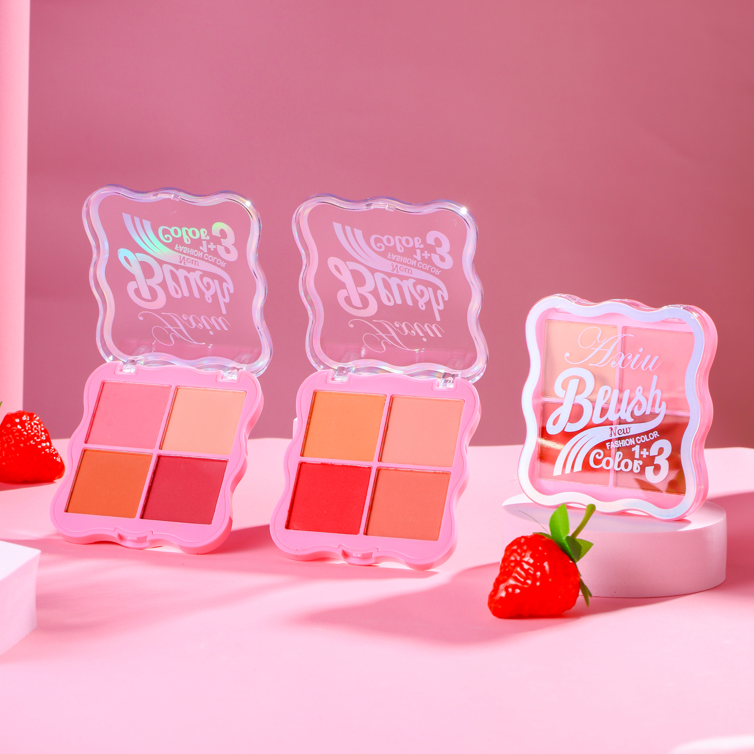 A280815-Paleta de blush com 4 cores vibrantes - 图片 5